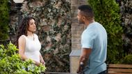 Audra (Zuleyka Silver) may spin another lie to Nate (Sean Dominic) on The Young and the Restless | Image: JPI